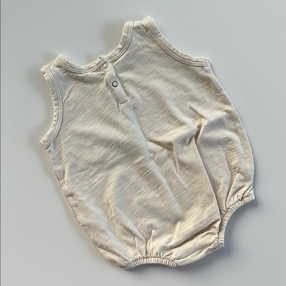 Rylee + Cru Beige Sunburst Romper - Picture 5 of 5